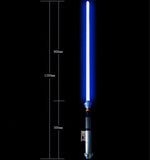 Star-Wars Lightsaber Luke Saber with Control Case Metal Hilt Single Colour FOC Blaster Wholesale Lightsaber Toys RGB