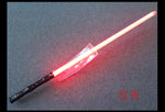 GeneralII party glow Cosplay Lightsaber with Light Sound Led Red Green Blue Saber laser Metal Sword Toys Birthday  kid Gif