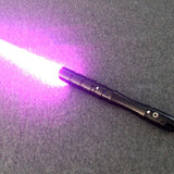 Lightsaber Cosplay Prop Laser Saber Sword Metal Handle USB Recharging Force Light Saber Samurai Knife Weapon Luminous Toys