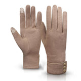 Winter Gloves Warm Touch Screen Riding Windproof Internal Plush Warm Catch Velvet Gloves Women Outdoor Gloves Spring