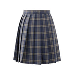 Plaid skirt Japanese spring and summer college-style pleated skirt