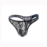 Men's Sexy Panties Men's Lace Transparent Thong