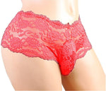 Men's lace flat-horned erotic panties