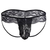 Men's lace flat-horned erotic panties