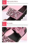 Sandals ETé New Fashion Comfortable Children Soft Open Sole Little Girl Princess Beach Shoes