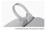 Men's USB port chest bag Large capacity waterproof shoulder bag black