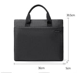 Laptop pack business briefcase black