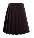 Plaid skirt Japanese spring and summer college-style pleated skirt