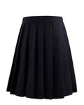 Plaid skirt Japanese spring and summer college-style pleated skirt