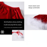 Autumn and winter velvet erotic lingerie three-point shawl Christmas dress