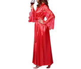 Sexy imitation ice silk nightdress