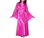 Sexy imitation ice silk nightdress