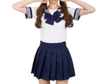 Anime performance sailor suit Japanese school uniform set