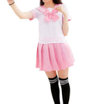 Anime performance sailor suit Japanese school uniform set