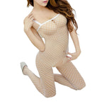 Cutout one-piece lingerie Open suspender mesh jumpsuit