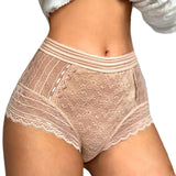 Lace-sheer women's briefs