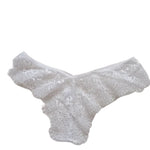 Lace cutout sheer erotic erotic panties