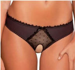 Sexy crotch open erotic panties woman passion sheer lace panties