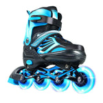 Children's roller skates 【Including shoes, protective gear, helmet and backpack】