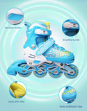 Inline roller skates for kids flash skates