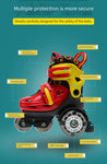 Double row roller skates Children's skates【With protective gear, backpack, barricade】