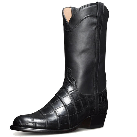 Comfortable mid-heel 38-48 versatile midi men's boots