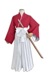 Red kendo costume Halloween suit