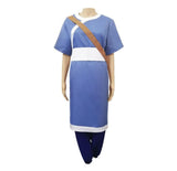 Blue long hula suit Halloween costume