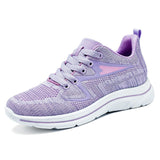 Mesh running shoes Breathable soft-soled couple sneakers