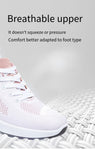 Women's lace-up running shoes Comfortable non-slip sneakers