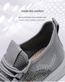 Light walking shoes Breathable casual athletic running shoes