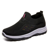 Middle-aged and elderly ladies lightweight mesh sneakers