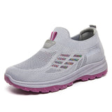 Middle-aged and elderly ladies lightweight mesh sneakers