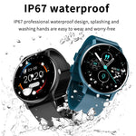 Montre intelligente hommes femmes plein écran tactile Sport Fitness montre IP67 étanche Bluetooth pour Android IOS Smartwatch hommes