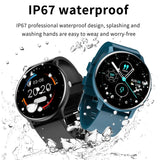 Montre intelligente hommes femmes plein écran tactile Sport Fitness montre IP67 étanche Bluetooth pour Android IOS Smartwatch hommes