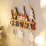 Christmas Door Hanging Oranments Wall Xmas Dec Merry Christmas Decor For Home Happy New Year Naviidad Door Pendants