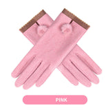 Winter Gloves Warm Touch Screen Riding Windproof Internal Plush Warm Catch Velvet Gloves Women Outdoor Gloves Spring