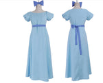 Halloween cosplay dress Princess blue dress