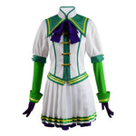 Two-dimensional cosplay costume Green sailor suit