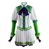 Two-dimensional cosplay costume Green sailor suit