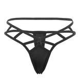 Lace-up cutout milk silk women's sexy panties