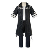 Anime game suit black jacket suit