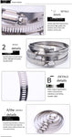 304 throat hoop stainless steel throat hoop clamp grip hoop clamp clamp clamp hoop