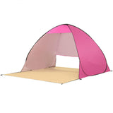 Fast-open outdoor camping beach tent Park recreational picnic tent red