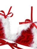 Women's erotic lingerie Christmas sexy bikini