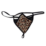 Leopard print sexy seductive thong