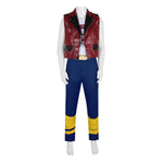 Men's Red Punk Jacket cosplay set