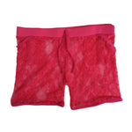 Lace transparent boxer panties for women