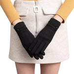 Winter Gloves Warm Touch Screen Riding Windproof Internal Plush Warm Catch Velvet Gloves Women Outdoor Gloves Spring