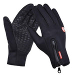 Unisex Touch Screen Winter Gloves Mens Warm Outdoor Cycling Driving Climbing Motorcycle Cold Gloves Waterproof Non-Slip Glove